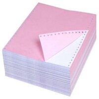 Giấy in Carbonless liên tục A4 2 liên (khổ 210mm)