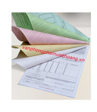 Giấy in Carbonless liên tục A4 5 liên (khổ 210mm)