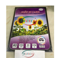 Giấy in Card 2 mặt A3 250gsm Mạnh Hưng (50 tờ) - in phun card visit định lượng 250 gsm
