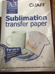 Giấy in chuyển nhiệt đế hồng khổ A3 định lượng 120gsm