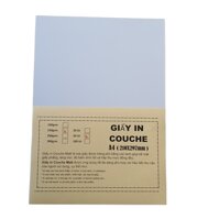 Giấy in Couche A4 230gsm 50 tờ xấp