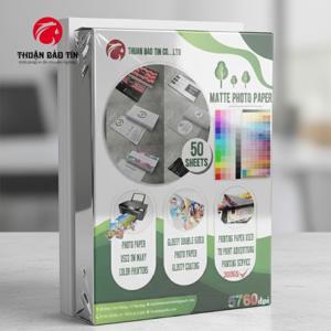 Giấy in Couche khổ A4, định lượng 300gsm