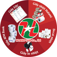 Giấy in hóa đơn - giấy in nhiệt HATAMI khổ 80mm K80 cho máy POS, máy in bill cầm tay tự chọn