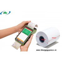 Giấy in hóa đơn k57x30 máy pos quẹt thẻ