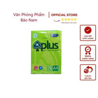 Giấy In IK Plus A4 - ĐL 70gsm 500 Tờ ( đóng 1 thùng 5 tập ) phù hợp cho văn phòng, trường học