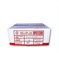 Giấy in liên tục A4 (3 liên), Liên sơn, có xé giữa hoặc không có xé giữa