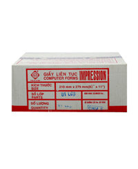 Giấy In Liên Tục Liên Sơn 1 Liên Khổ A4 – A5