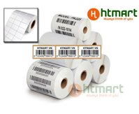 Giấy in mã vạch 3 tem 35x22 cho Siêu thị, shop, cửa hàng Tạp hóa
