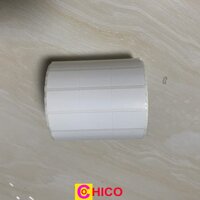 Giấy in mã vạch 3 tem 35x22m cuộn 50m 6000 tem