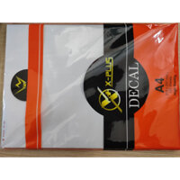 Giấy in mã vạch A4, 24 tem /tờ Tomy/Xplus 136, cỡ tem 70x35mm