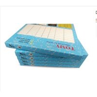 Giấy in mã vạch A4, 40 tem / tờ Tomy hoặc X-Plus No 137, cỡ tem 50x28mm