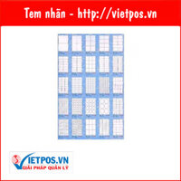 Giấy in mã vạch Tomy A4