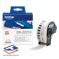 Giấy in nhãn Brother DK-22210