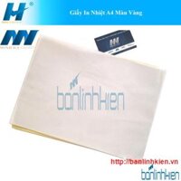 Giấy In Nhiệt A4 Màu Vàng                                               Yêu thích