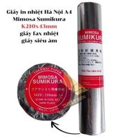 Giấy in nhiệt Hà Nội A4 Mimosa Sumikura K210x43mm - giấy fax nhiệt giấy siêu âm