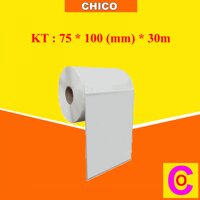 Giấy in nhiệt khổ 75x105mm tem vận chuyển đơn vị giao hàng Best express