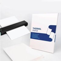 Giấy In Nhiệt Khổ A4 Loại Rời Từng Tờ, KT-RM10-A4 (Sử dụng cho máy M08F, M831)  [GIẤY CHÍNH HÃNG AIMO]