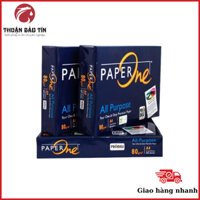 Giấy in Paper One A4 Định Lượng 80gsm ( 500 tờ 1 Ram ) . Đáp ứng mọi nhu cầu