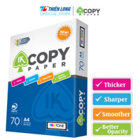 Giấy in photo A4 IK Copy IK-01 - Định lượng 70 gsm - 500 tờream - giấy chất lượng cao nhập khẩu Indonesia