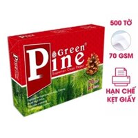 Giấy in photo Green Pine A4 định lượng 70 gsm