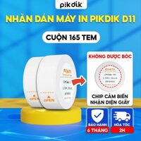 Giấy in tem kích thước 14x30mm cho máy D11 in nhãn dán, ghi chú, in mã vạch,QR code