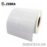 Giấy in tem mã vạch 2 tem 35x22mm cuộn 25m (giấy cảm nhiệt)