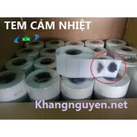Giấy in tem nhãn Decal nhiệt PVC