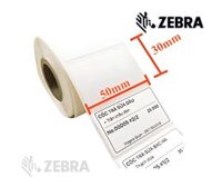 Giấy in tem nhãn trà sữa 1 tem 50x30mm cuộn 30m (Decal cảm nhiệt)