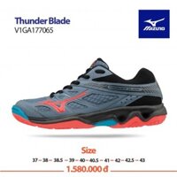 Giày Indoor Thunder Balde Đen đỏ