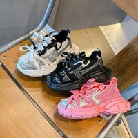 Giày Instagram E6KA Paris Giày trẻ em mùa xuân thu mẫu mới 2025 Giày bố già dễ phối giày bé trai giày thể thao bé gái sành điệu