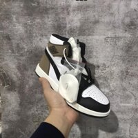 Giày JD1 high JORDAN 1 CAO CỔ các màu ĐEN XANH XÁM CAM hot trend nam nữ -LKHi3