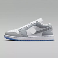 Giày Jd1 low xám đế xanh nam nữ Egan size 36>43, Giày JD nam nữ bản S.cấp full bill box