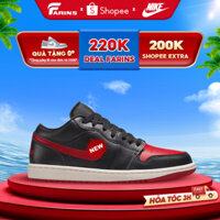 Giày Jordan 1 Low Bred Sail Chính Hãng Bao Check Thời Trang Thể Thao DC0774-061