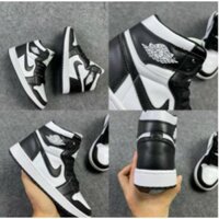Giày  Jordan 1 PANDA Cổ Cao,Giày Thể Thao  Hàng Full Box