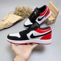 Giày Jordan Đỏ Thấp Cổ , Giày Jordan 1 Full Box Bill 🍎