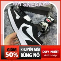 Giày Jordan G 1 low panda đen trắng cổ thấp, Giày JD1 low panda nam nữ bản đẹp basic full box bill Xịn xịn