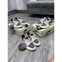 giày jordan travis nâu cổ thấp giay jordan1 low nam nữ hàng đẹp fullbox