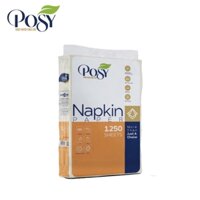 Giấy khăn ăn Posy (210*210mm/1250tờ, 1lớp/1kg),