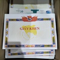 Giấy khen đoàn thanh niên ( 50 tờ a4)