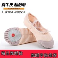 Giày khiêu vũ bé gái, giày tập đế mềm, giày vuốt mèo cơ thể học sinh, bé trai và bé gái, giày múa ba lê