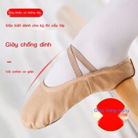 Giày khiêu vũ cho bé gái khiêu vũ đặc biệt dành cho trẻ em Giày khiêu vũ múa ba lê đế mềm khiêu vũ