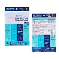 Giấy kiểm tra cấp 2 có chấm CL-TP204