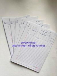 Giấy kiểm tra cấp 2,3