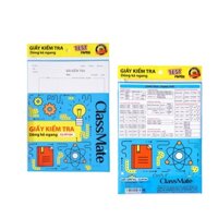 Giấy kiểm tra ClassMate cấp 2 kẻ ngang CL-TP104
