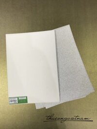 Giấy kim tuyến màu bạc