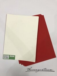 Giấy kim tuyến màu đỏ