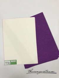 Giấy kim tuyến màu tím