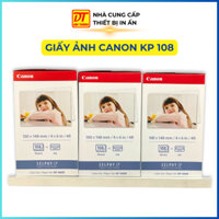 Giấy KP 108 Dành Cho Máy In Ảnh Mini Canon Selphy CP1000, CP1200, CP1300, CP1500