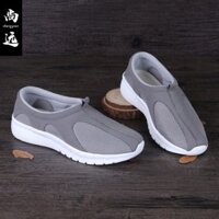 Giày La Hán Đế Nhẹ Shangyuan, Giày Lưới Monk, Giày Thiền Thiền Thiền, Giày Layman, Giày Nam Phong Cách Trung Hoa, Casua