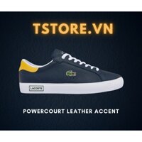 Giày Lacoste Powercourt Leather Accent Sneakers 43SMA0058